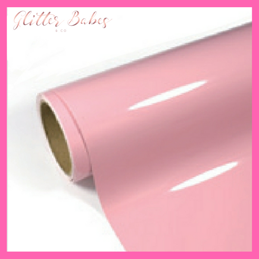 Light Baby Pink- Glossy Vinyl