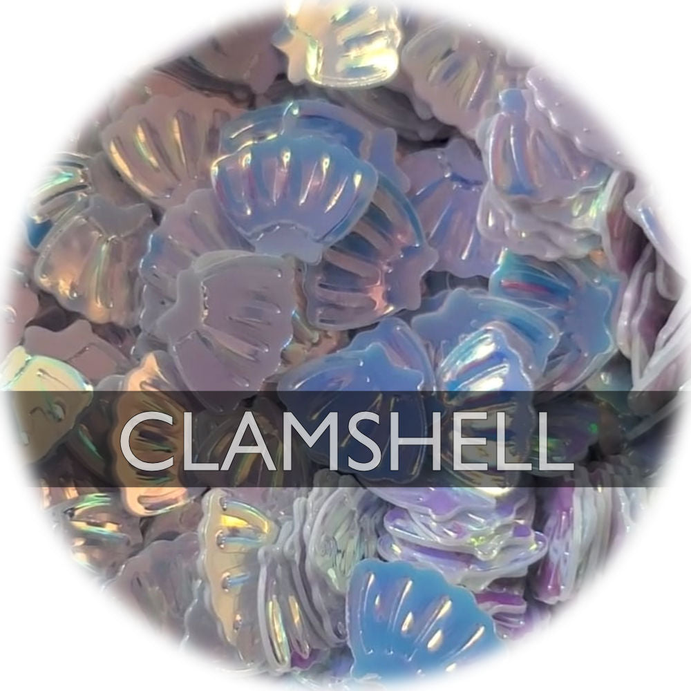 Clam Shell - Shape Glitter