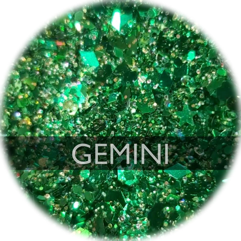 Gemini - Mixed Glitter