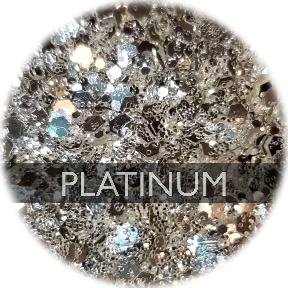 Platinum - Chunky Glitter