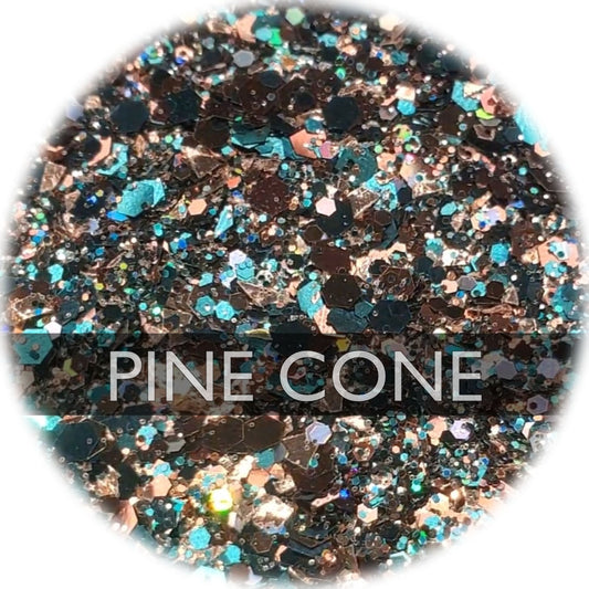 Pine Cone - Mixed Glitter