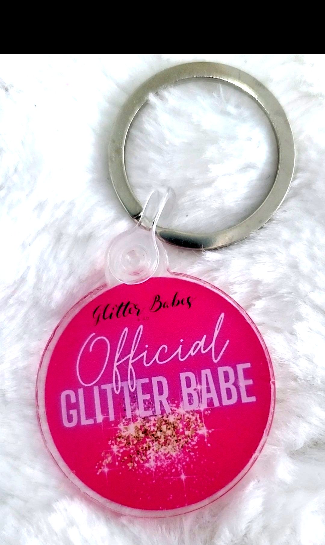Official Glitter Babe - Keychain