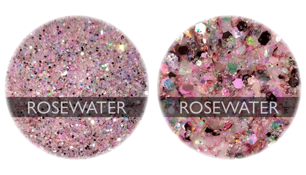 Rosewater Fine & Rosewater Chunky Mix